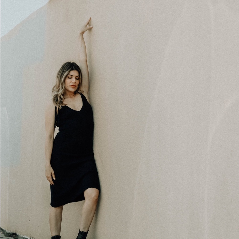Scarlett Ribbed Sweater Dress